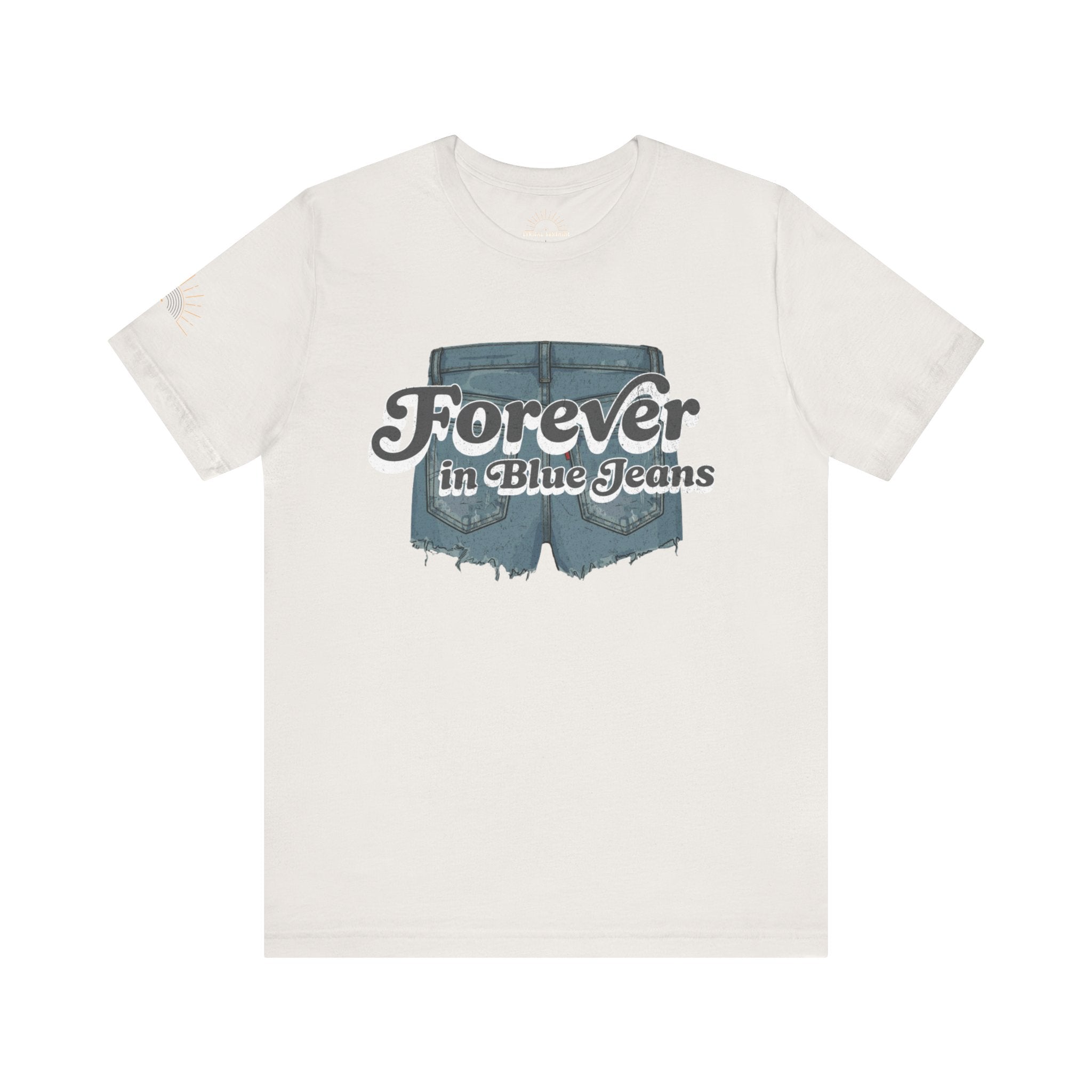 Forever in Blue Jeans Retro Graphic Tee