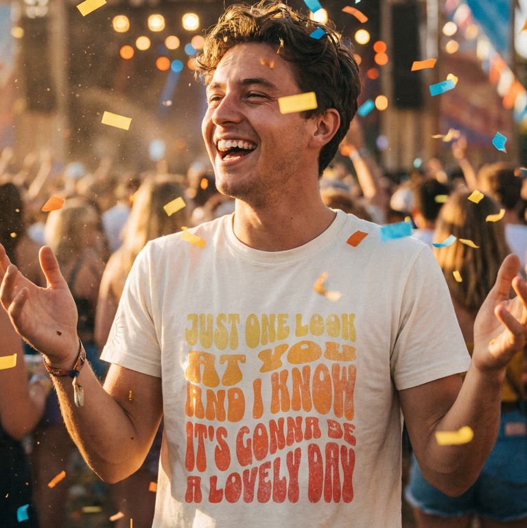 Lovely Day Retro Unisex Tee ☀️ Fan Favorite