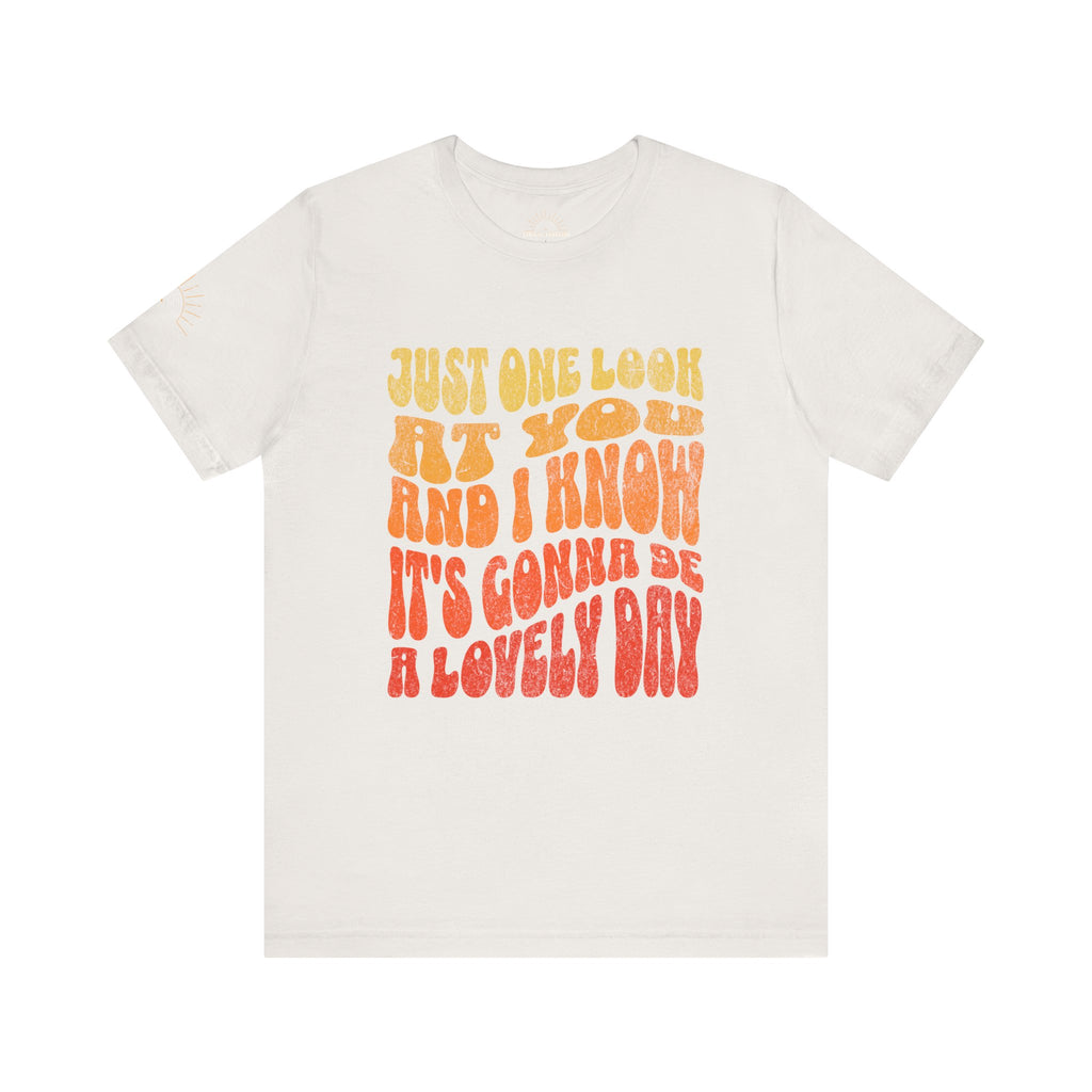 Lovely Day Retro Unisex Tee