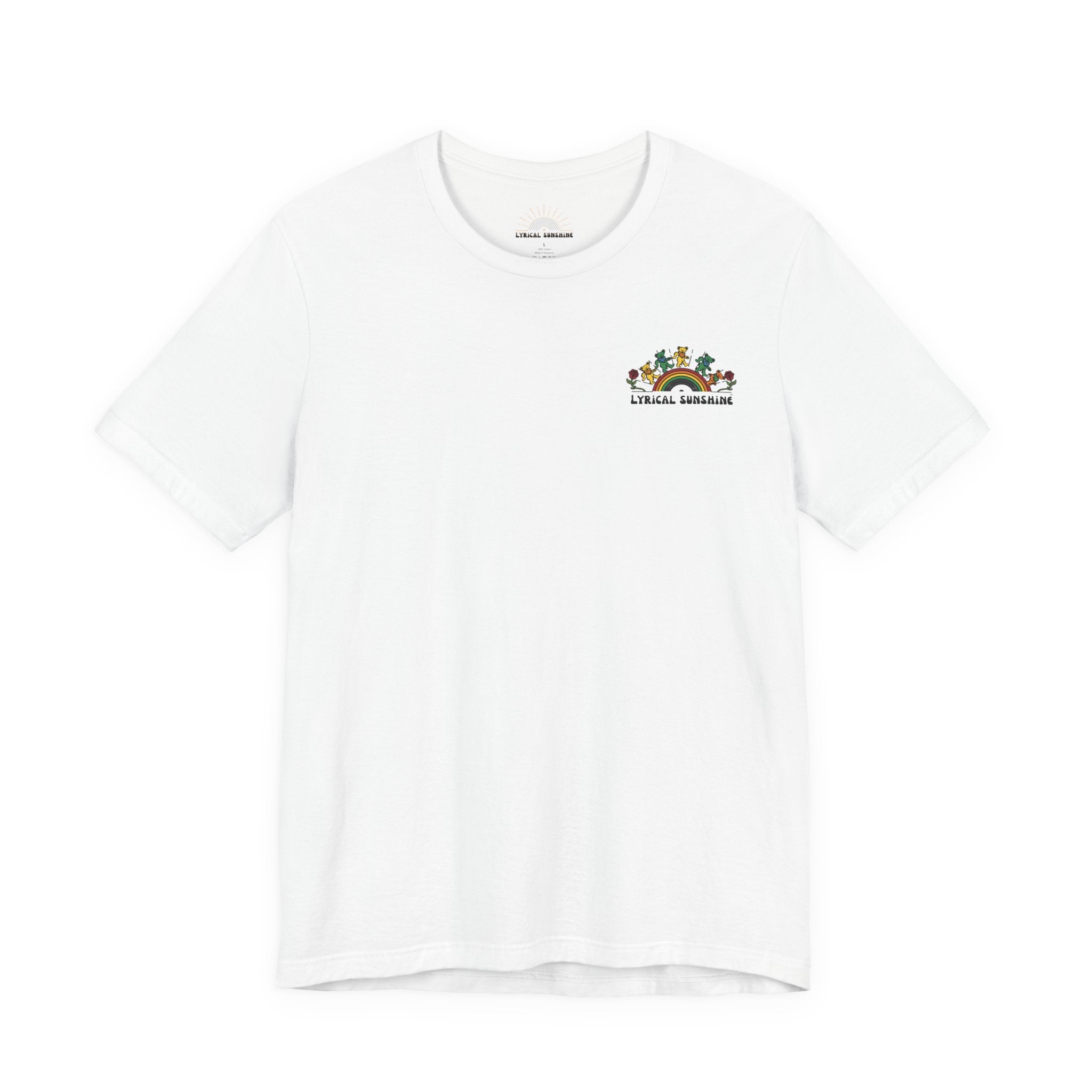 Let There Be Songs T‑Shirt — Retro Floral Music Quote Tee