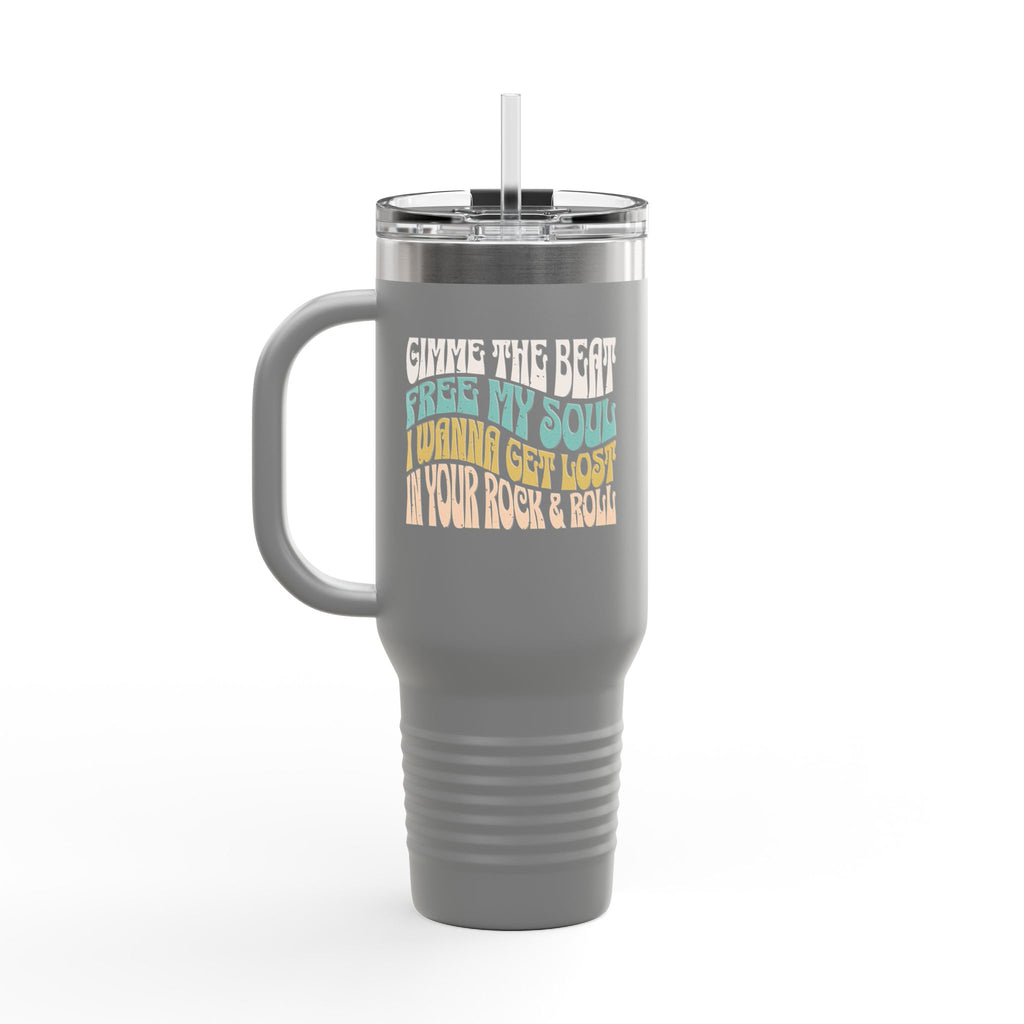 Gimme the Beat 40oz Insulated Travel Mug