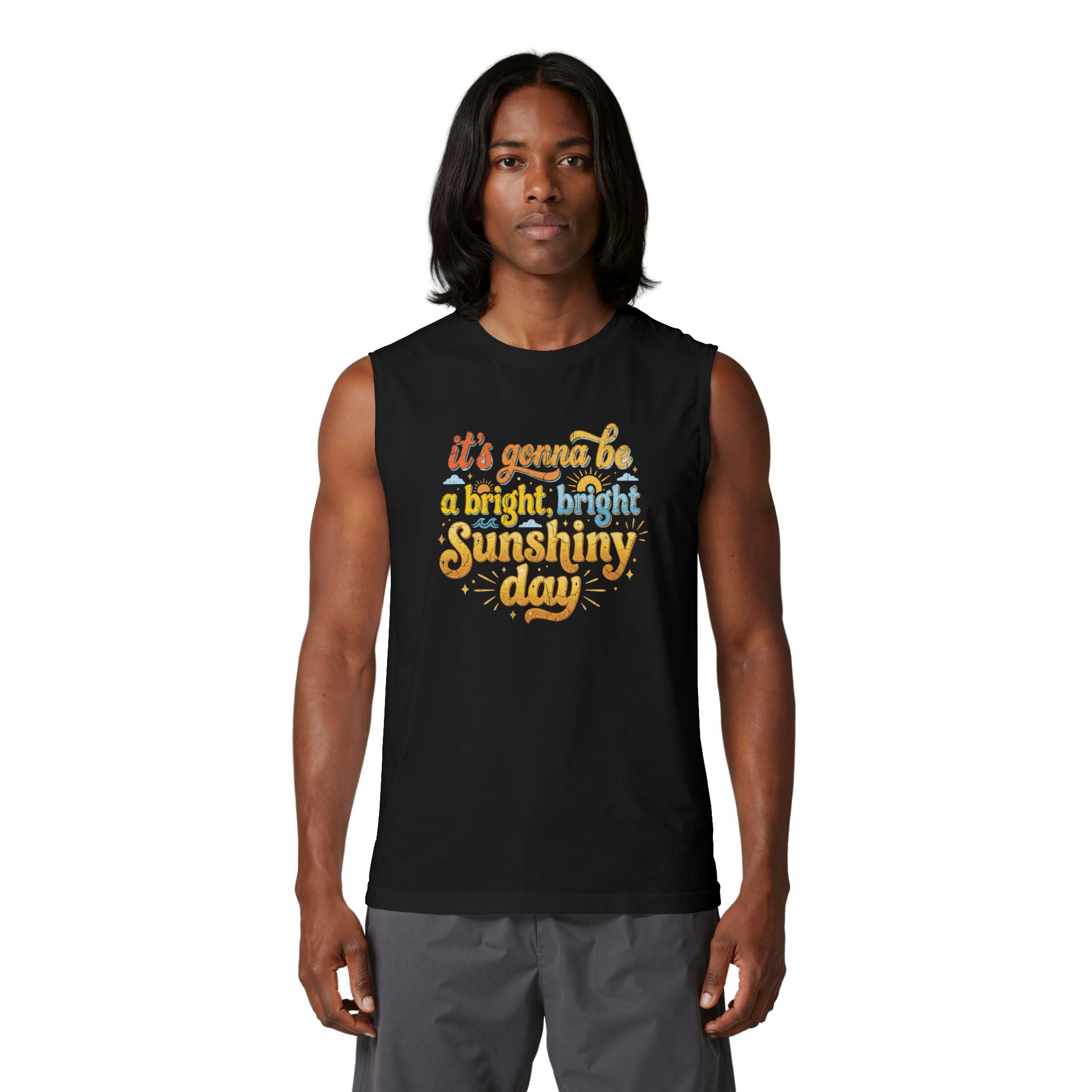 Bright Sunshiny Day Muscle Tank