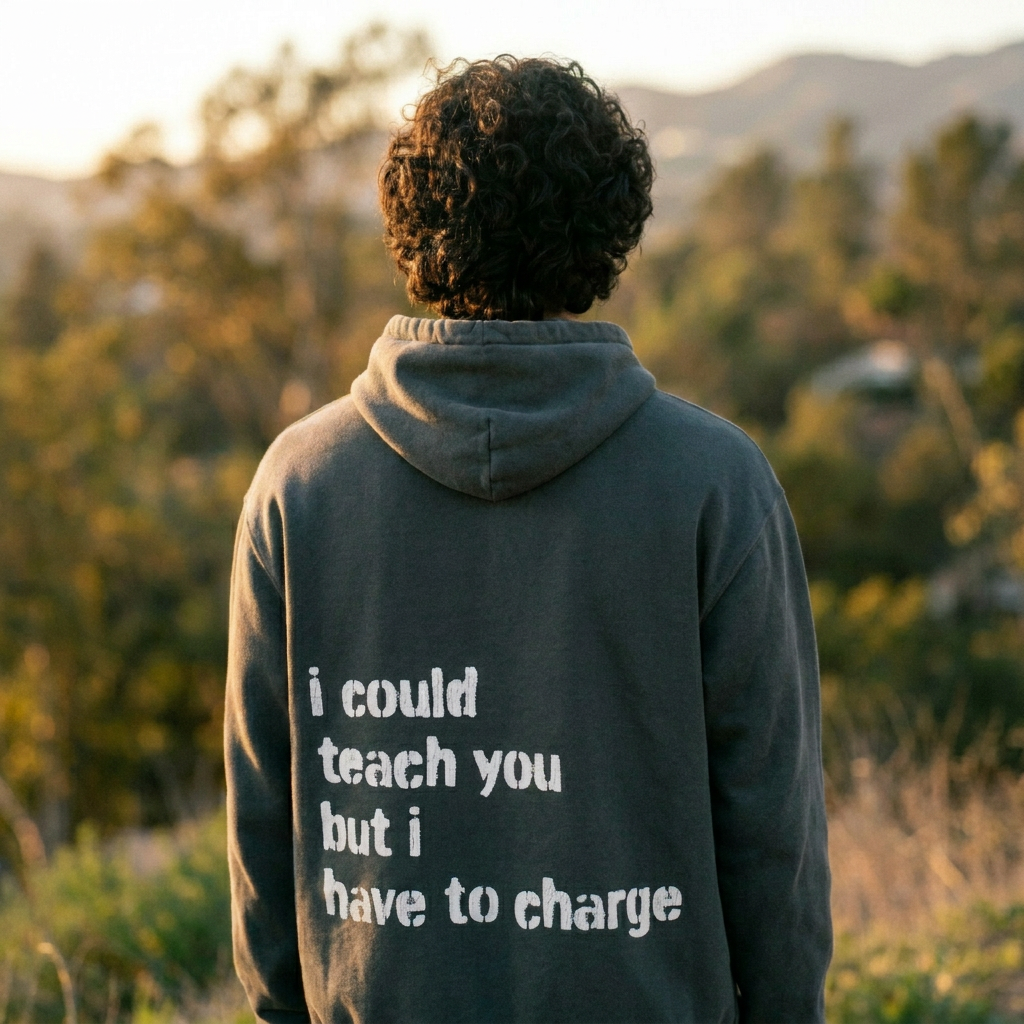 I Could Teach You Lightweight Hooded Sweatshirt
