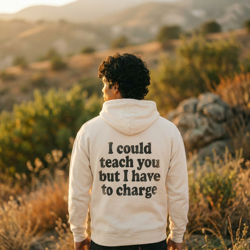 I Could Teach You More Lightweight Hooded Sweatshirt