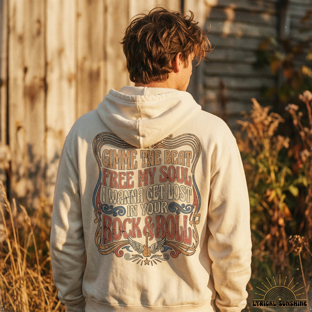 Gimme the Beat Lightweight Hooded Sweatshirt