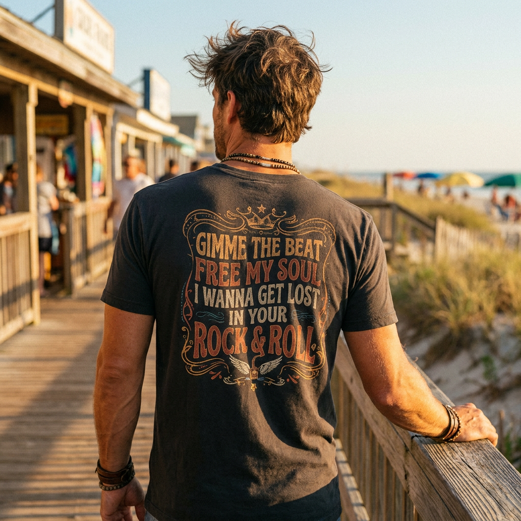 Gimme the Beat Retro Unisex Tee