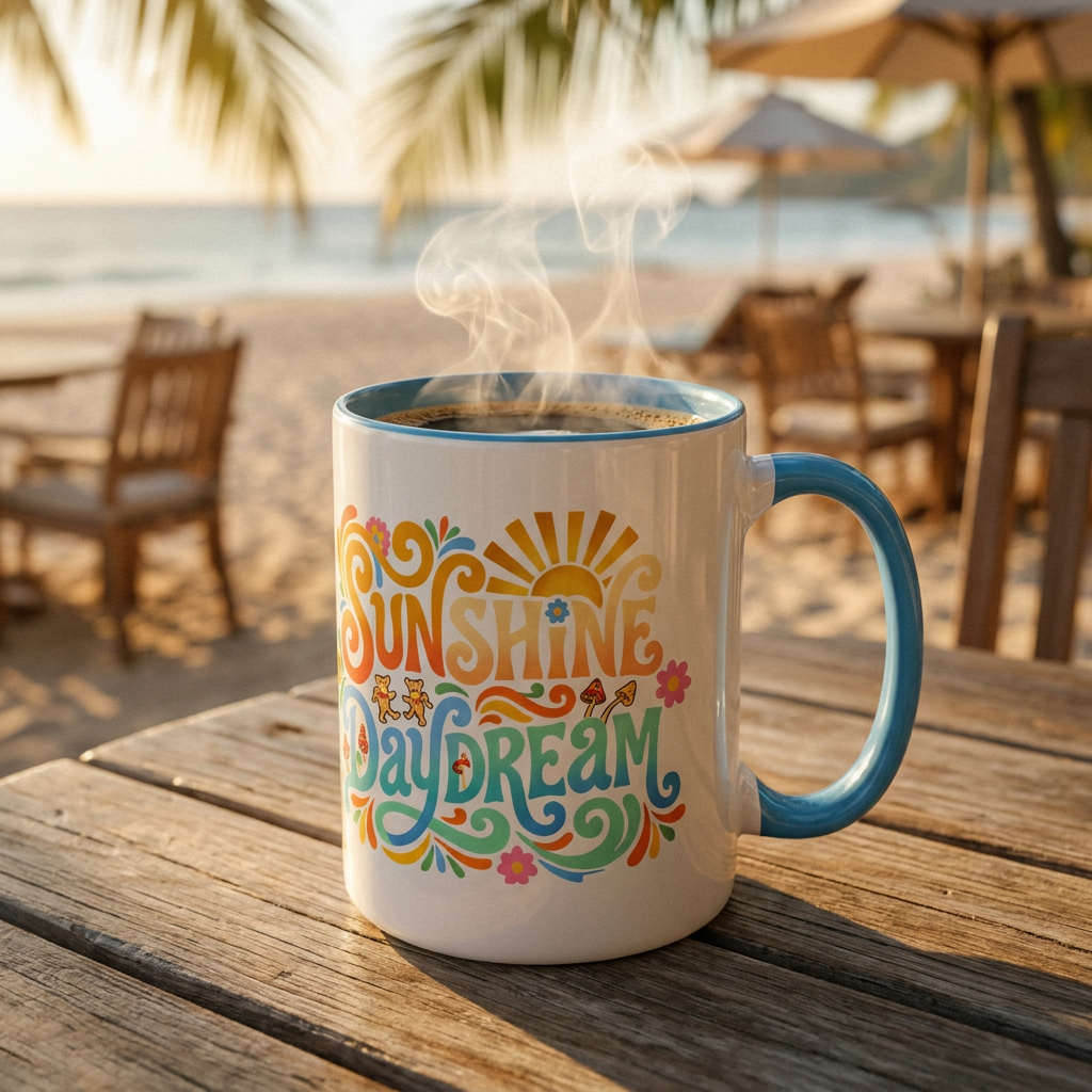 Sunshine Daydream 15oz Accent Mug