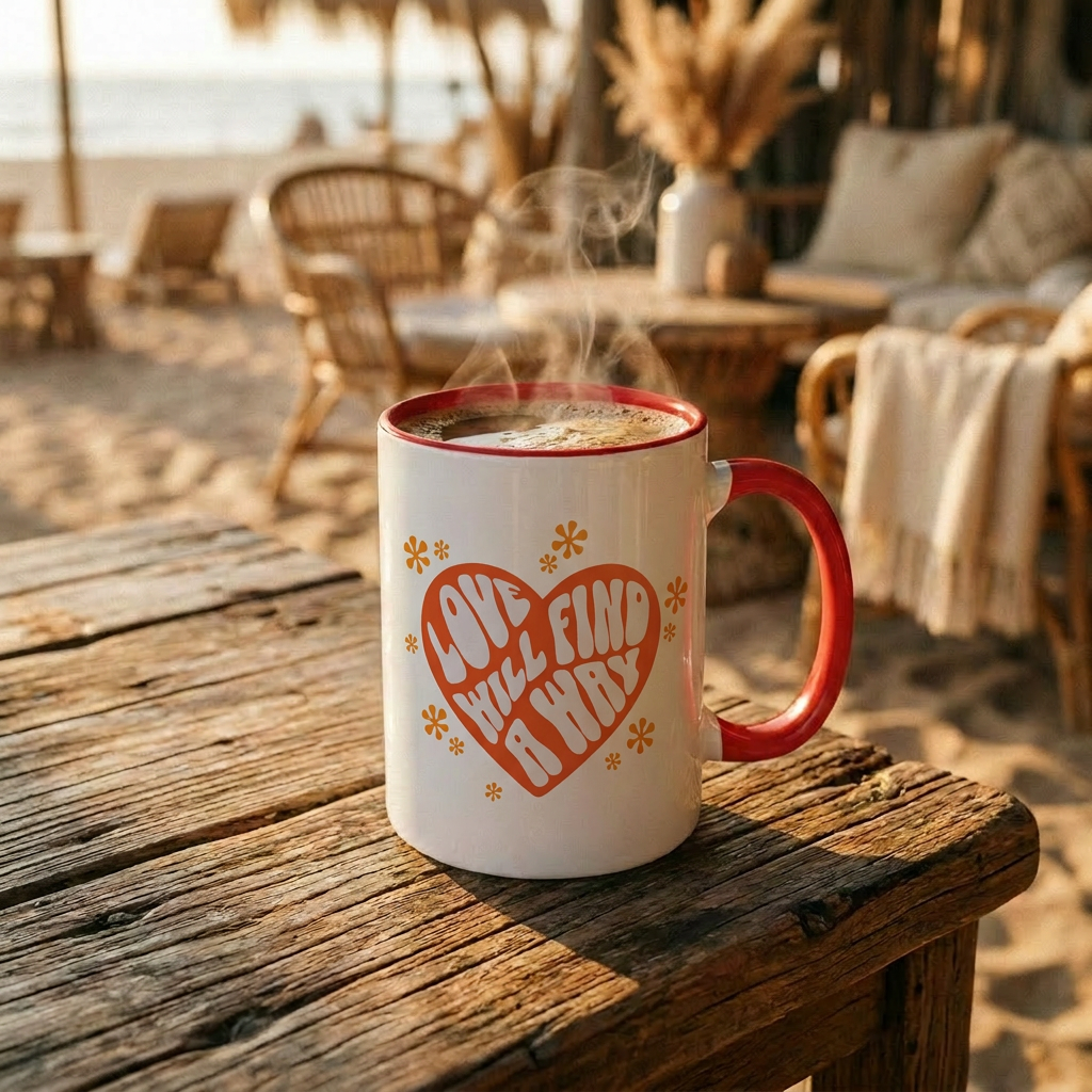 Love Will Find a Way 15oz Accent Mug