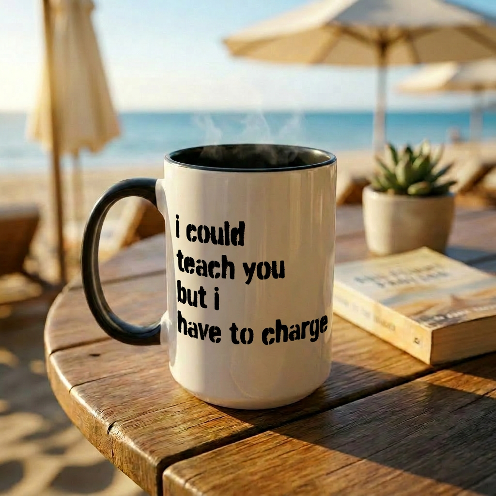 I Could Teach You Accent Mug
