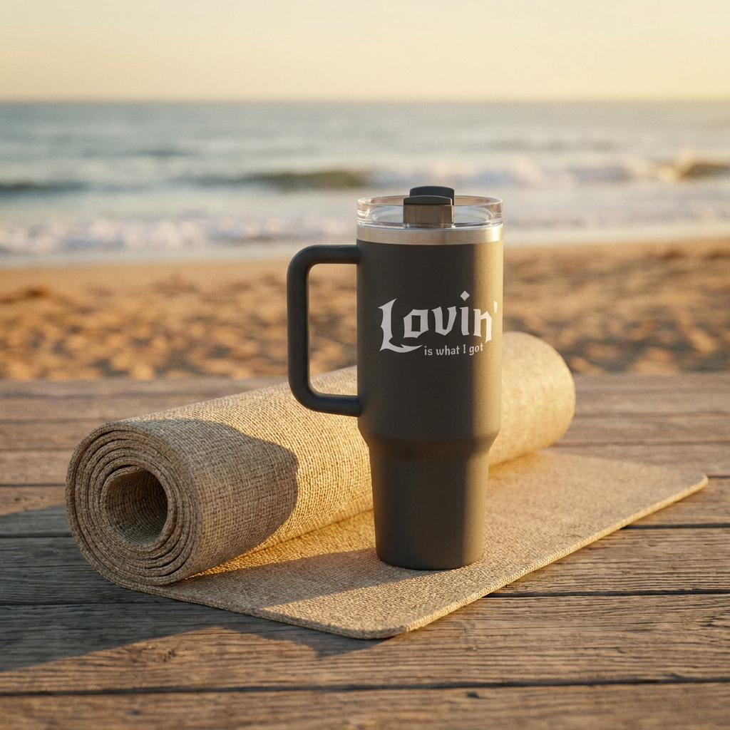 What I Got Lyrics 40oz Insulated Travel Mug