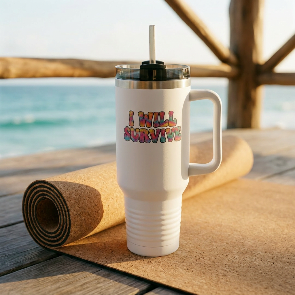 I Will Survive 40oz Insulated Travel Mug