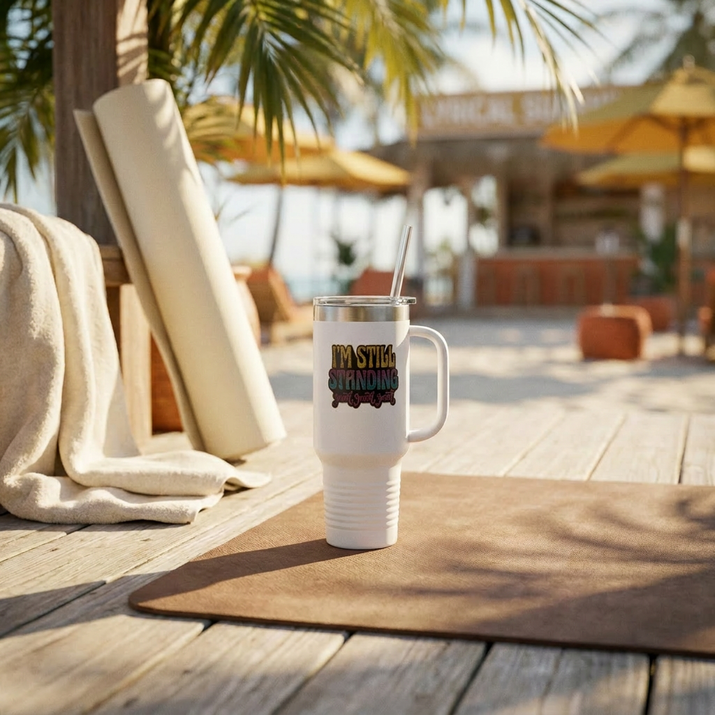 I'm Still Standing 40oz Insulated Travel Mug