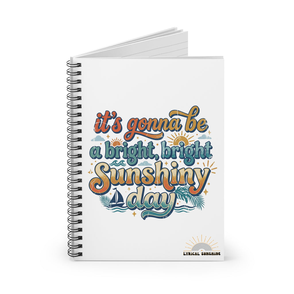 Bright Sunshiny Day Retro Journal