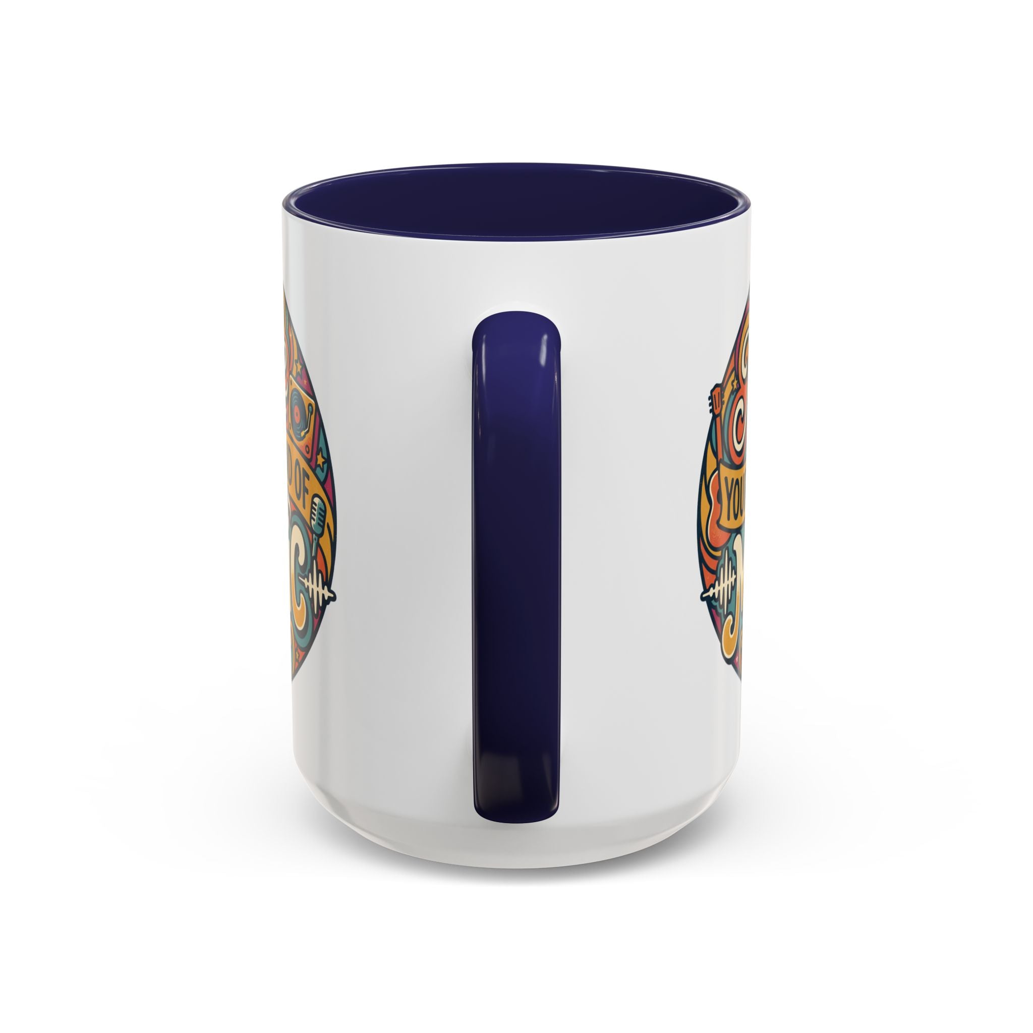 Make Your Own Kind of Music 15oz Accent Mug