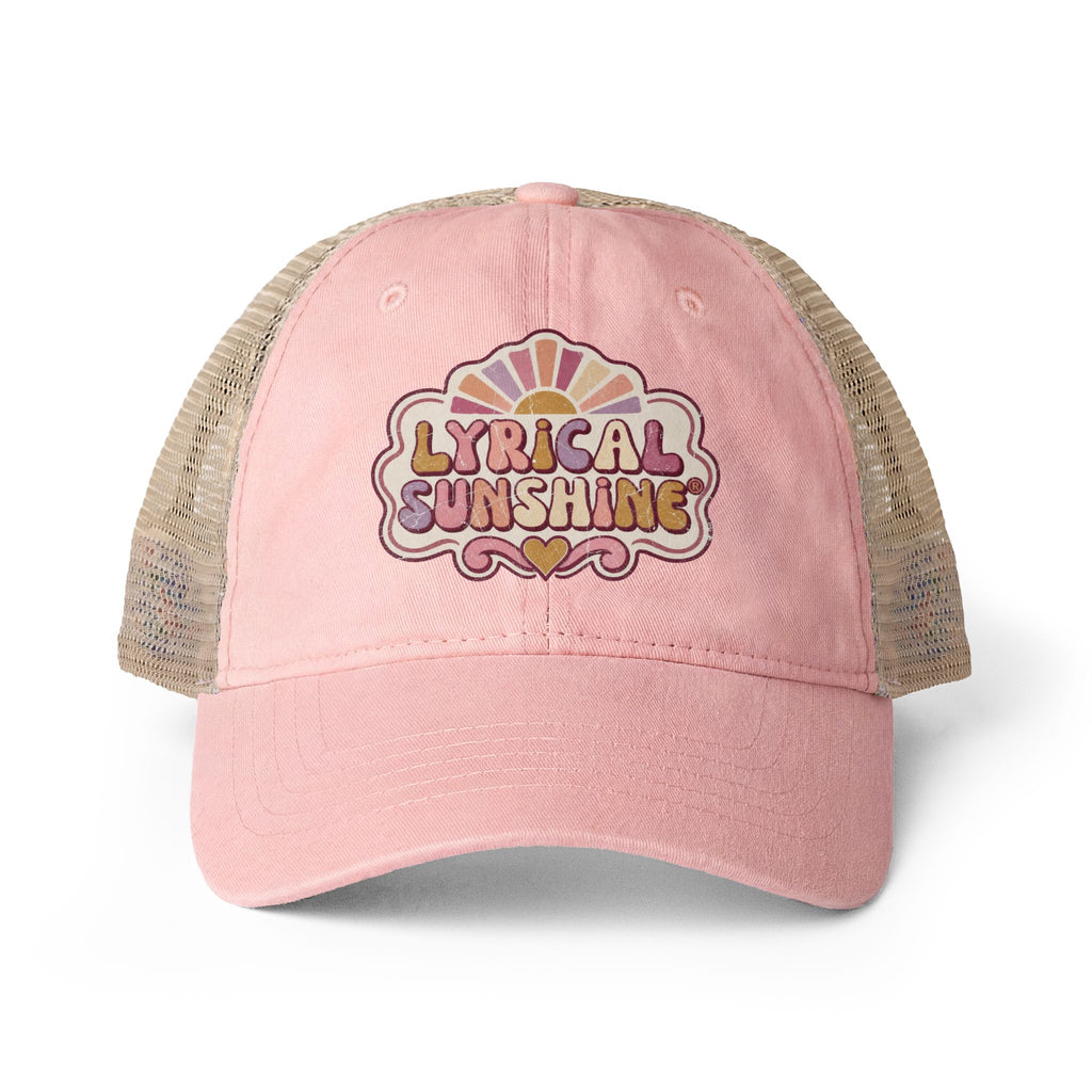 Women's Washed Mesh-Back Cap