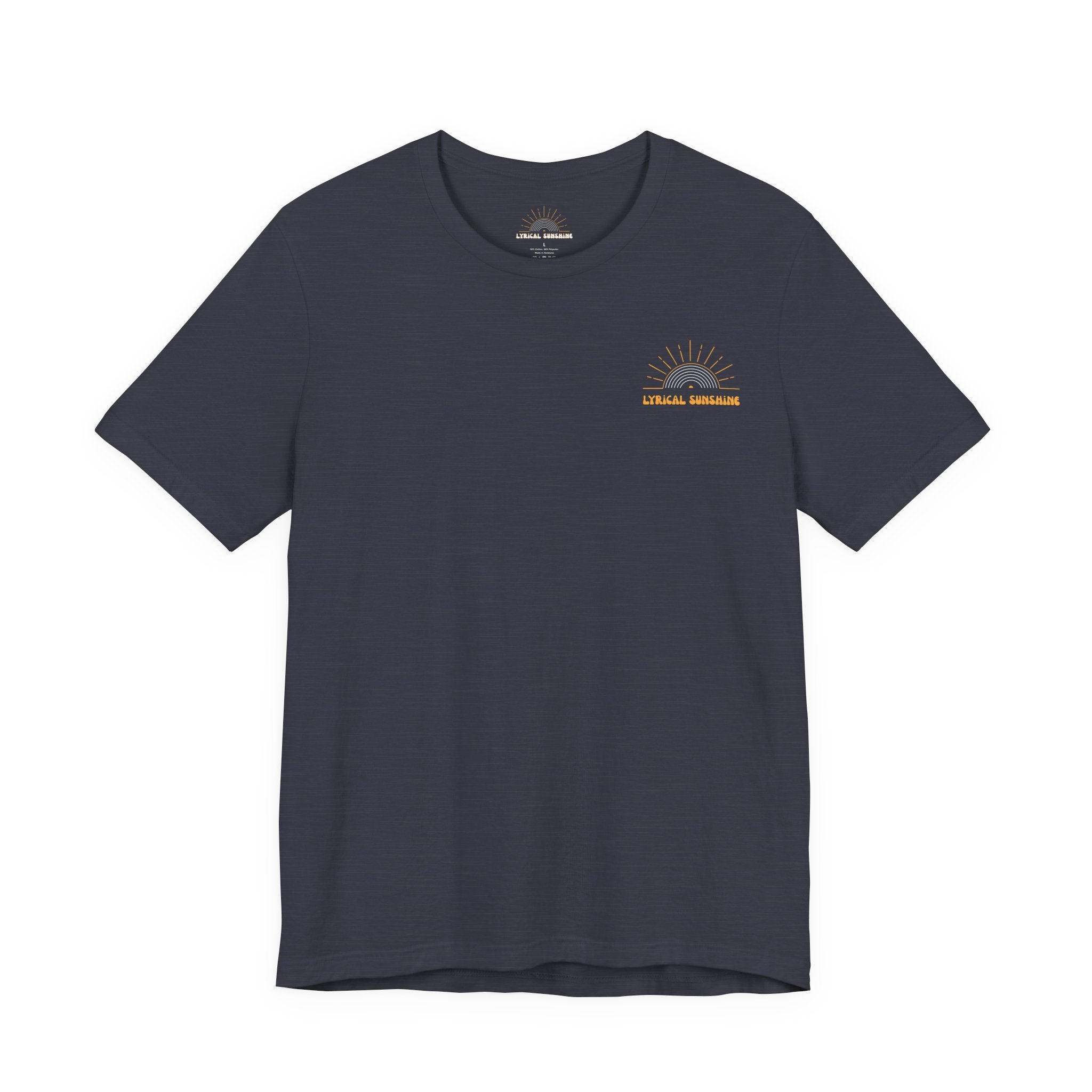 Mix Tape Magic Tee — Retro Cassette Graphic T-Shirt ("Lyrical Sunshine, Vol. 1")