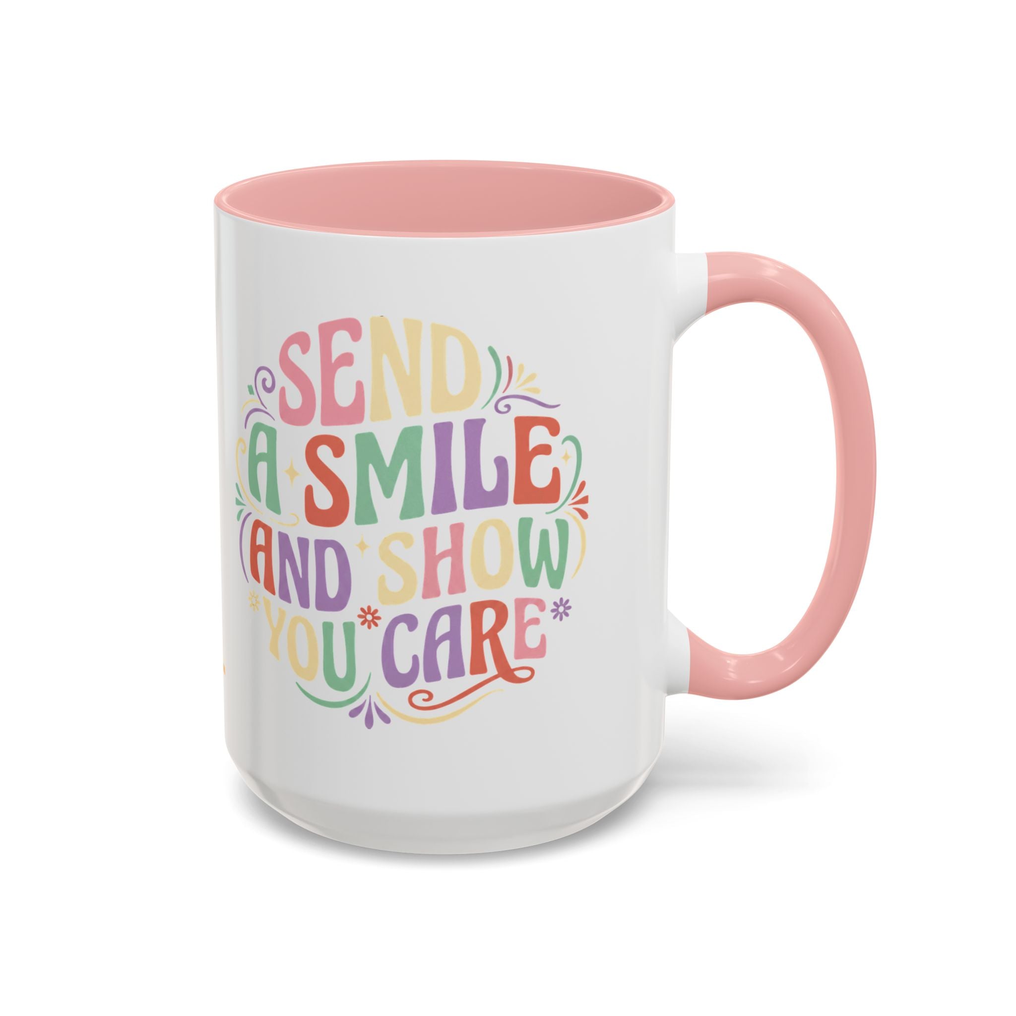 Send a Smile 15oz Accent Mug