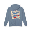Everybody Needs Somebody to Love Hoodie — Retro Patriotic Love Graphic
