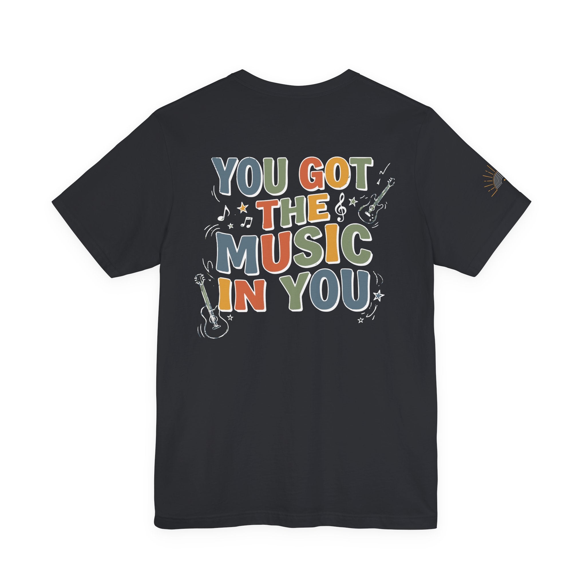 You Got the Music in You Retro Graphic T-shirt