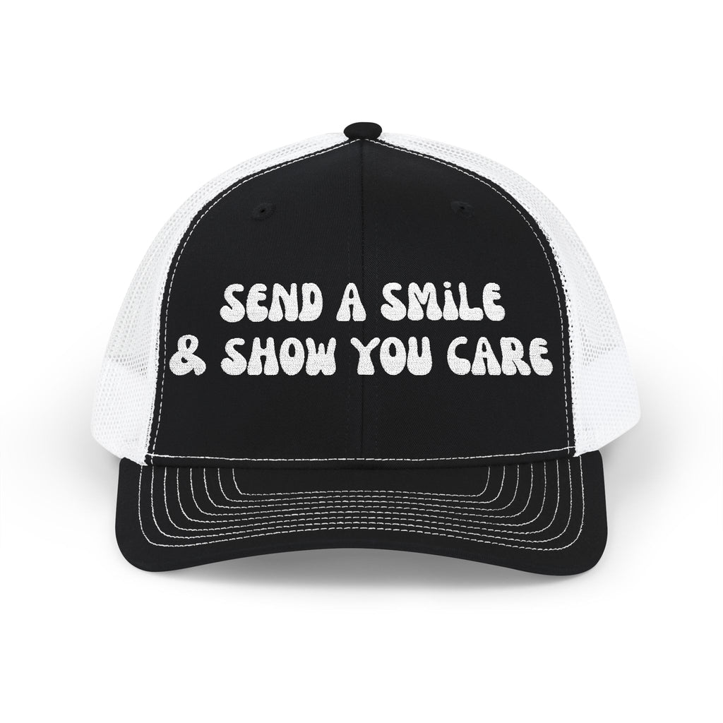 Send a Smile Snapback Trucker Cap
