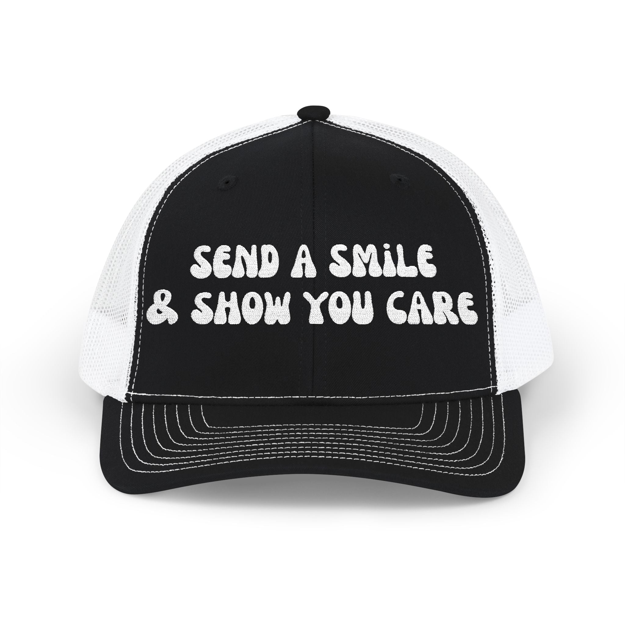 Send a Smile Snapback Trucker Cap
