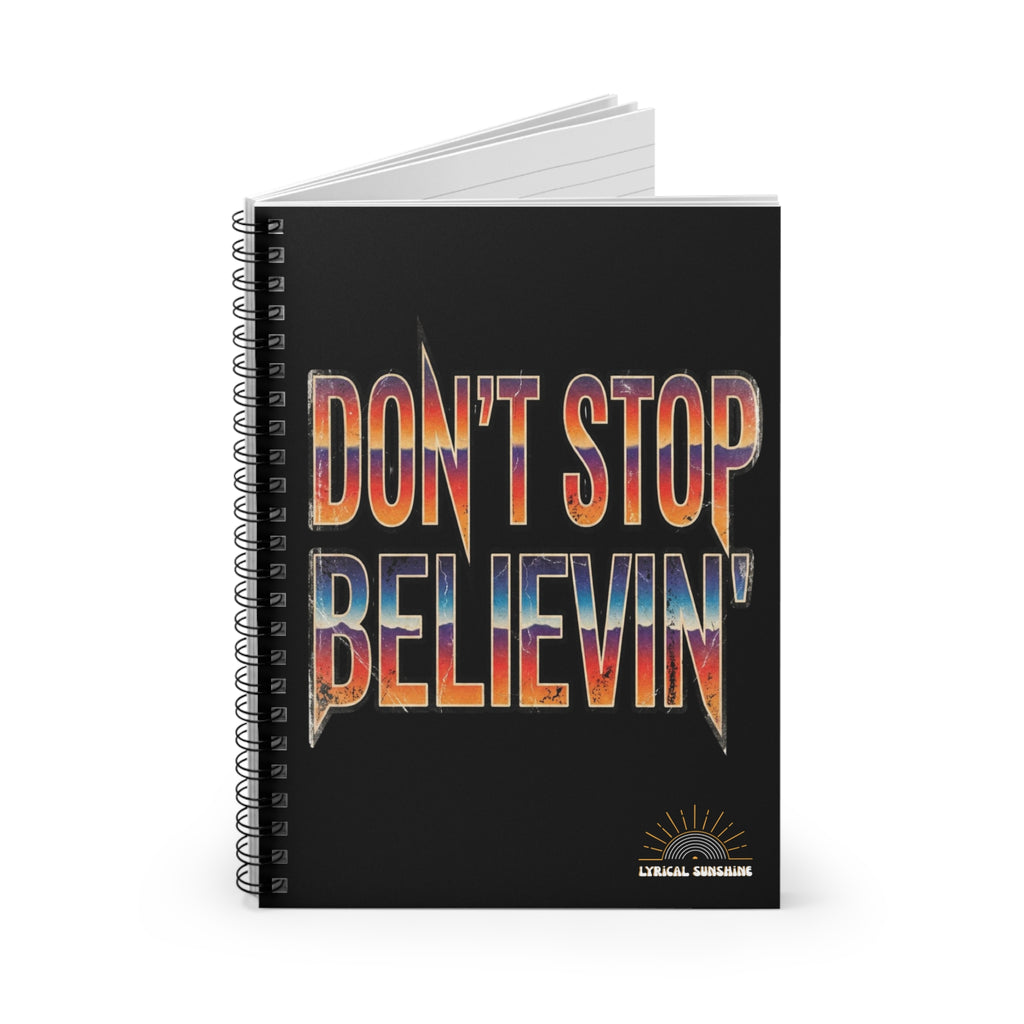 Don't Stop Believin' Journal