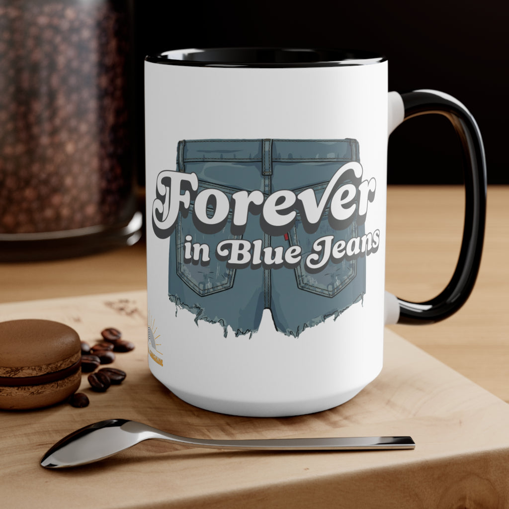 Forever in Blue Jeans 15oz Accent Mug