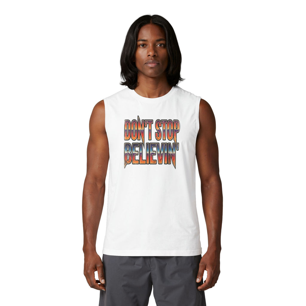 Don’t Stop Believin' Muscle Tank