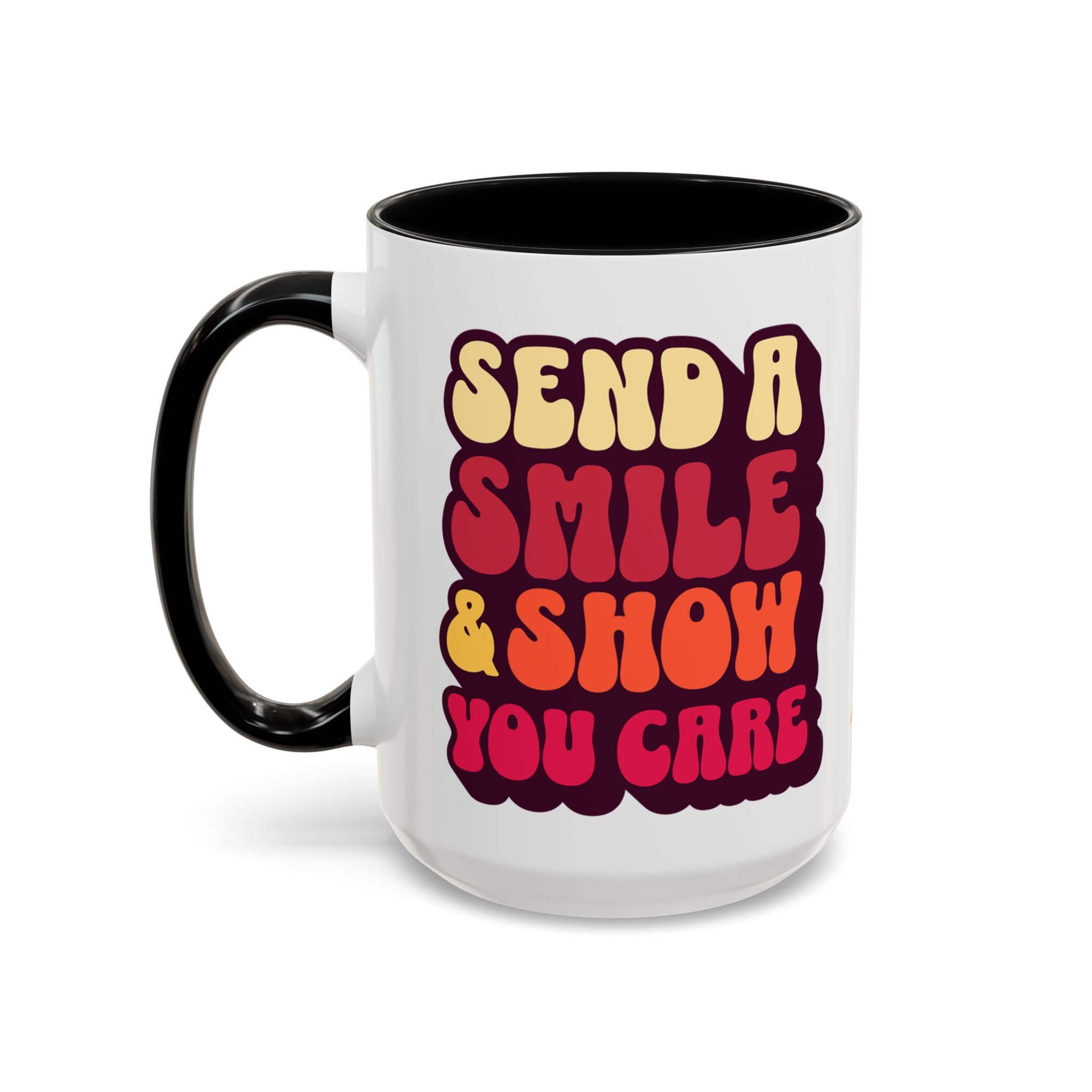 Send a Smile 15oz Accent Mug
