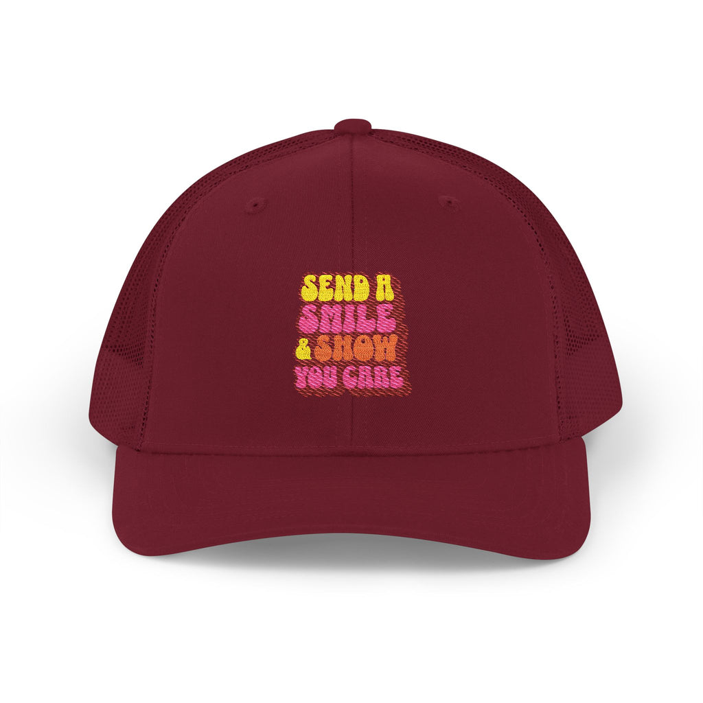 Send a Smile Snapback Trucker Cap
