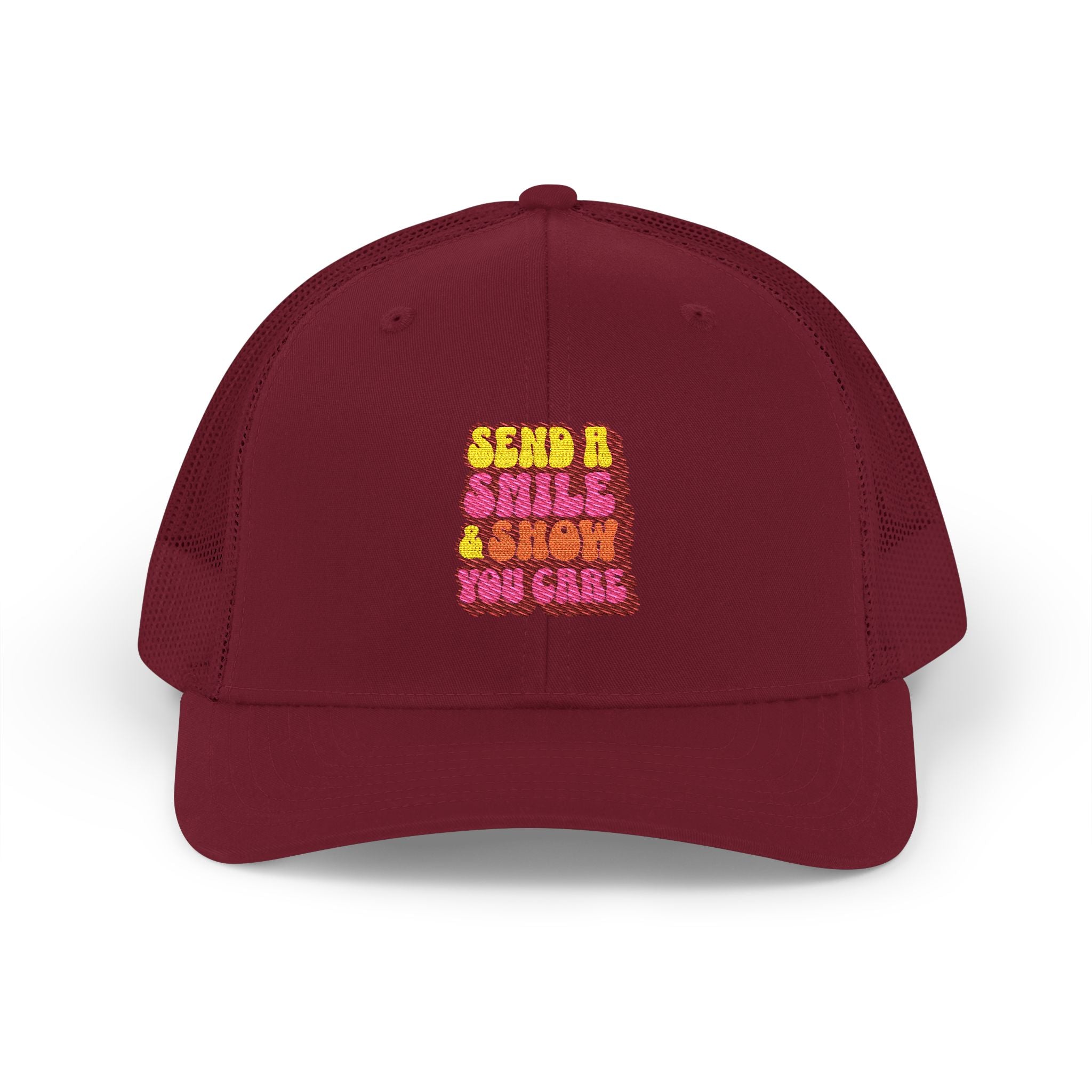 Send a Smile Snapback Trucker Cap