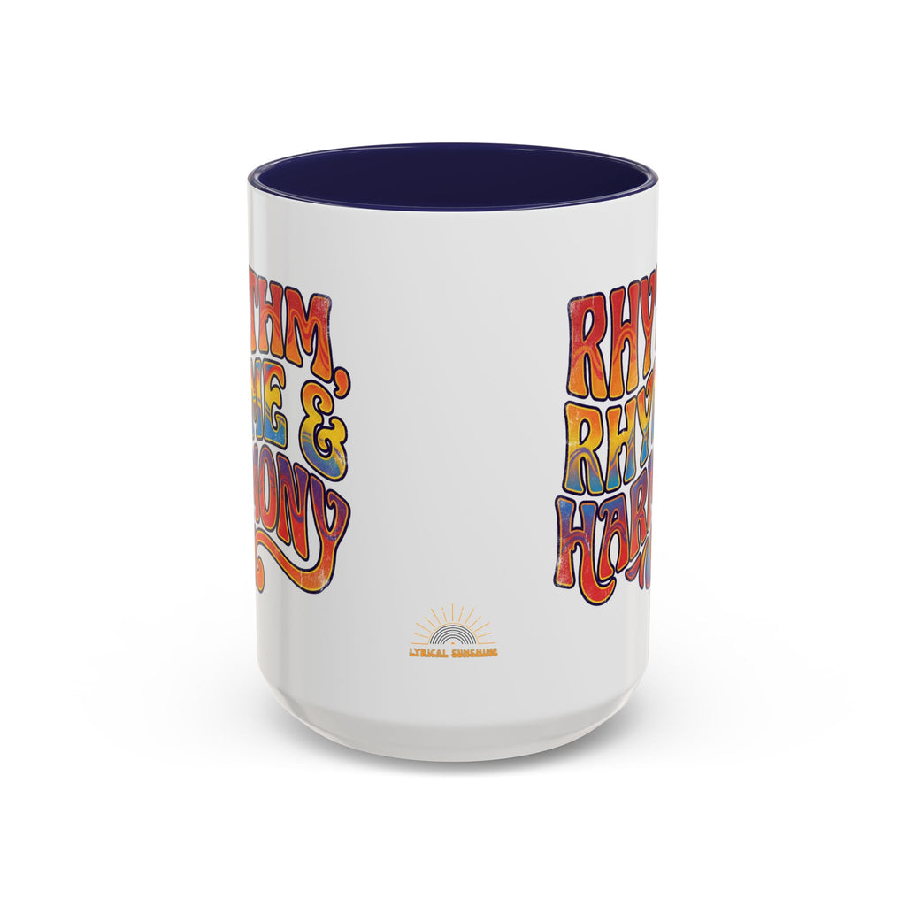 Rhythm, Rhyme and Harmony 15oz Accent Mug