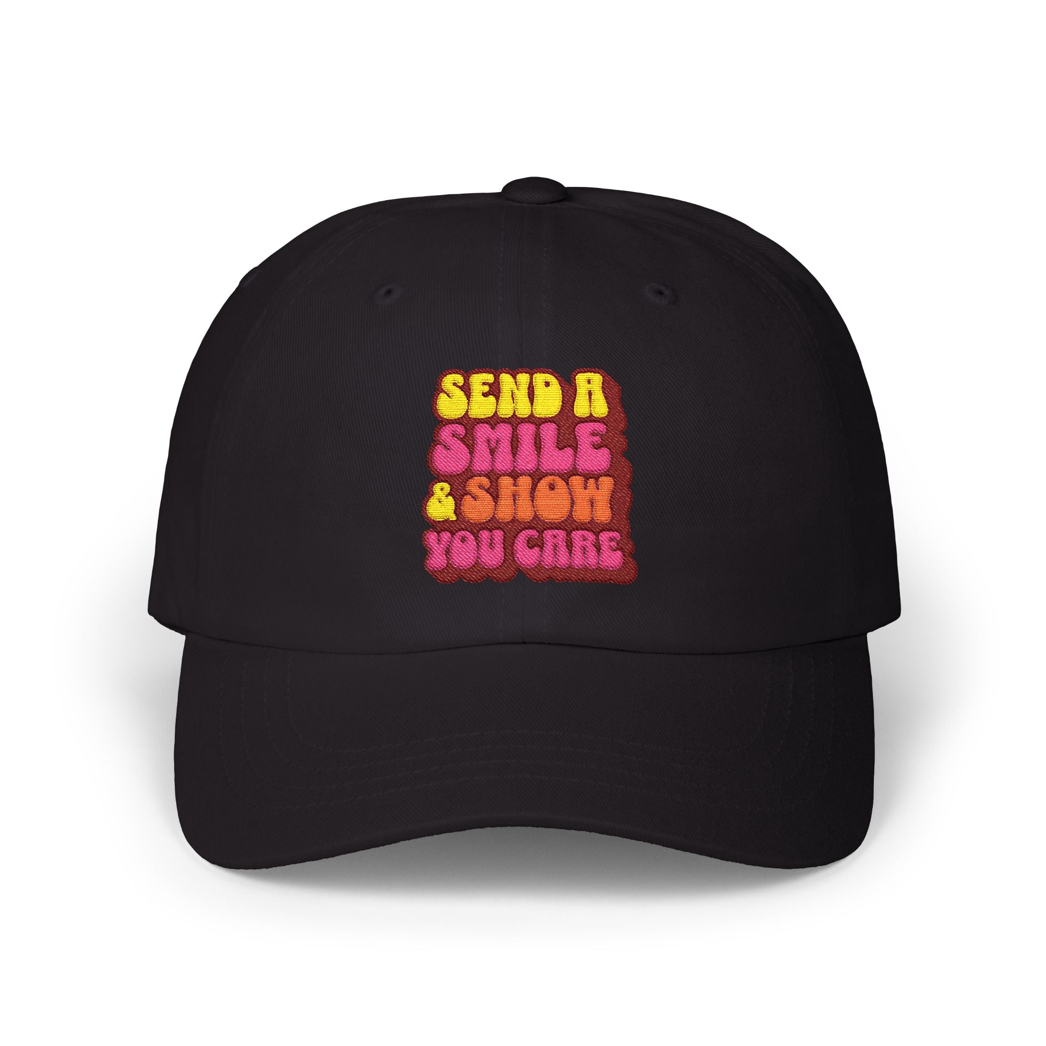 Send a Smile and Show You Care Retro Dad Cap