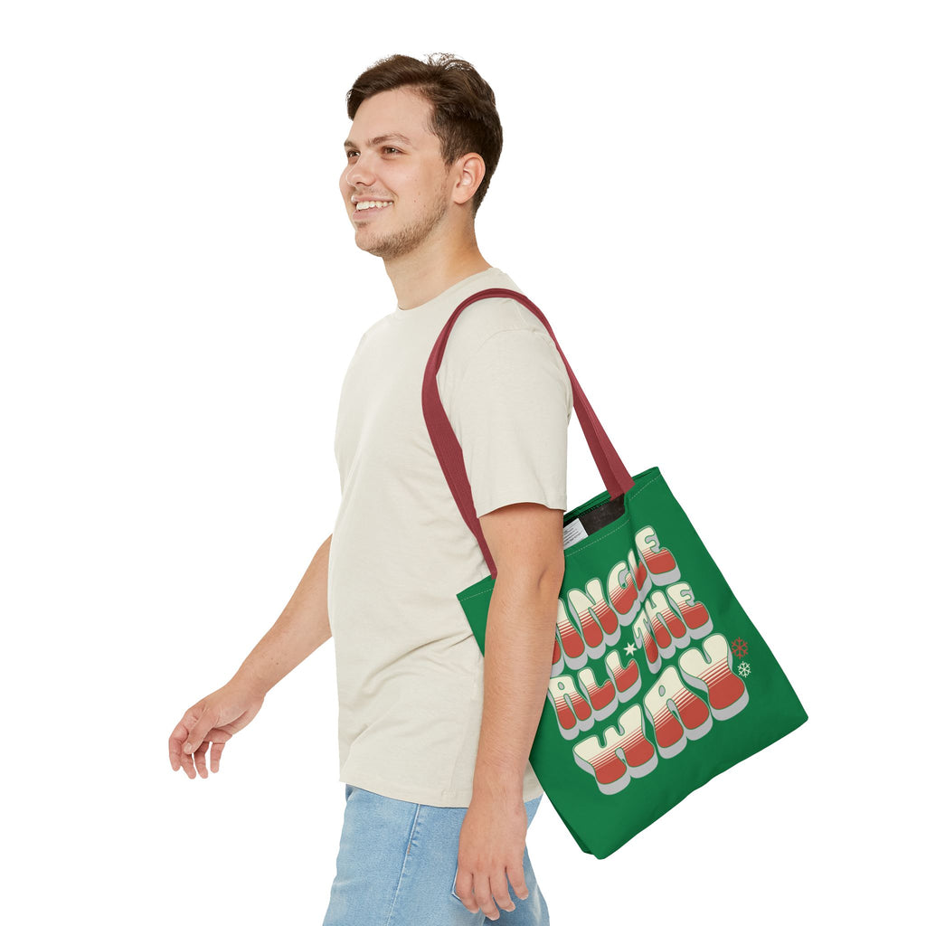 Jingle All the Way Tote Bag