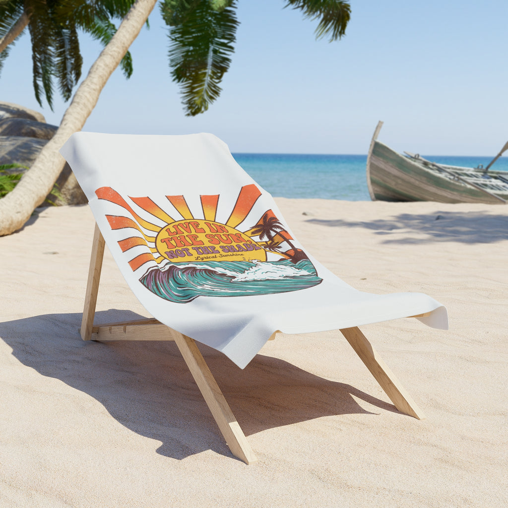 Surf Sun Beach Towel – Retro Wave