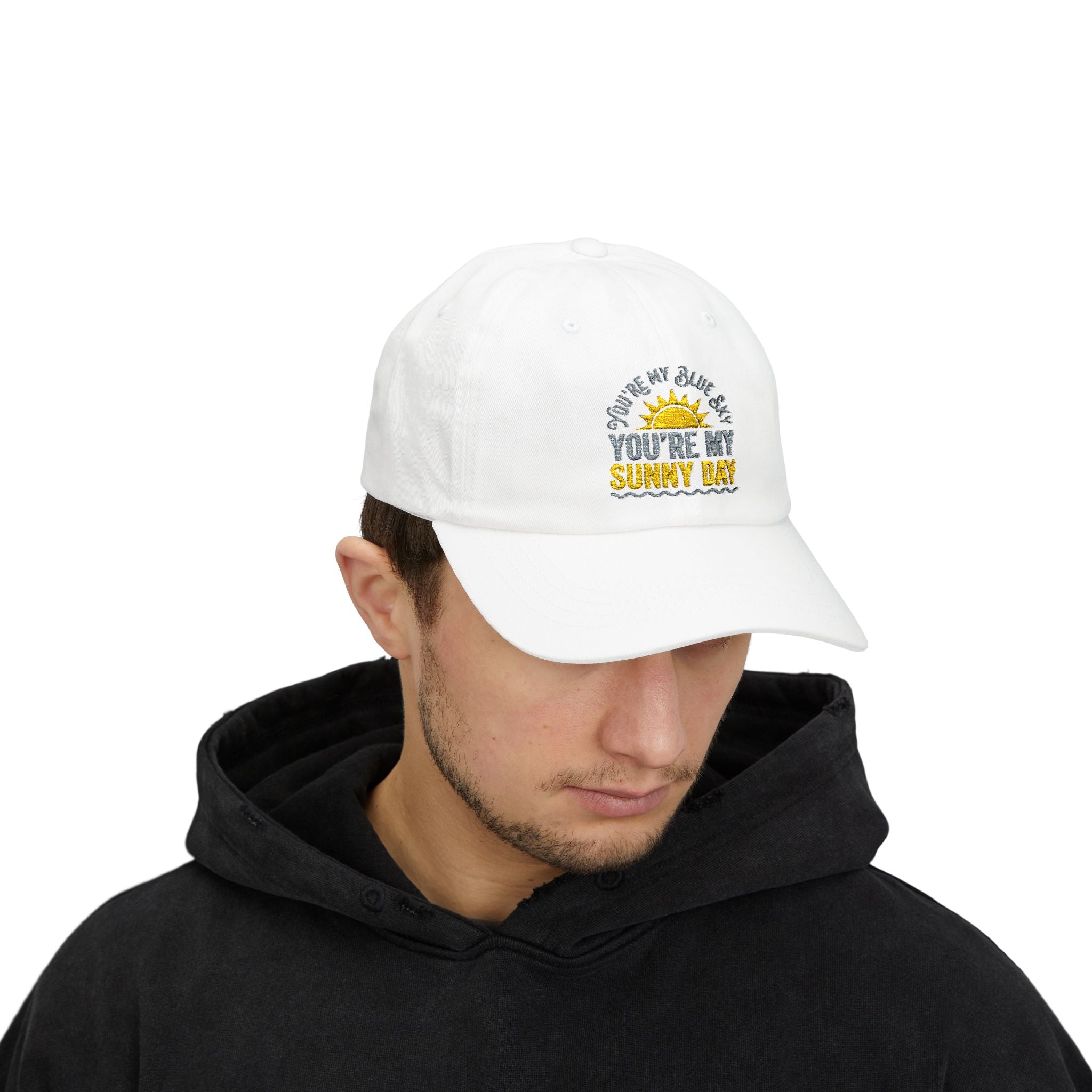 Blue Sky Sunny Day Dad Cap
