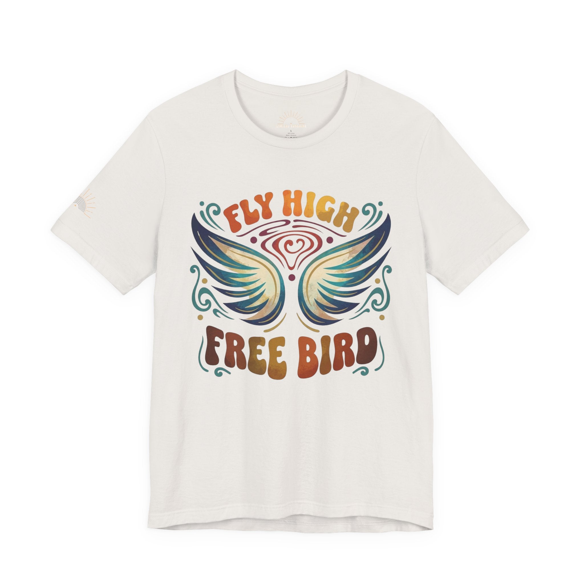 Fly High Free Bird Vintage Graphic T-Shirt