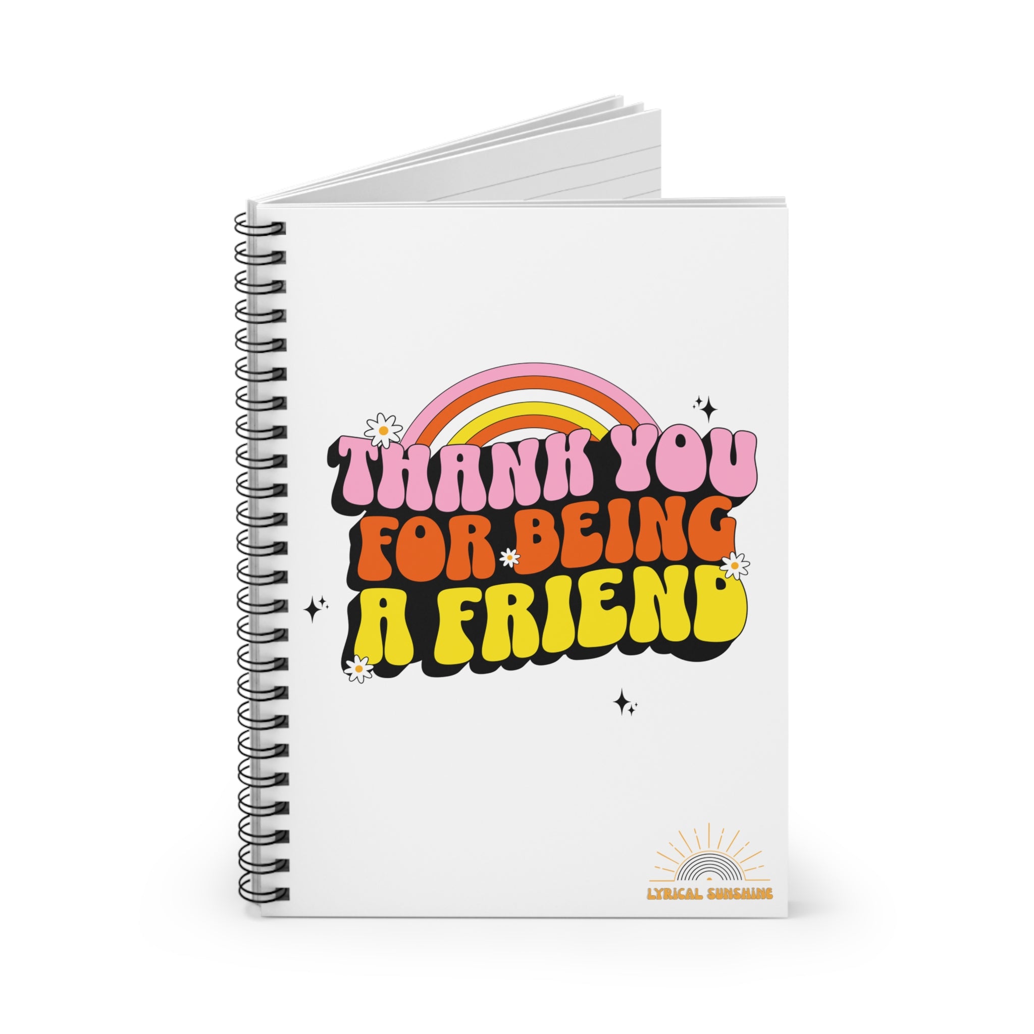 Thank You for Being a Friend Journal