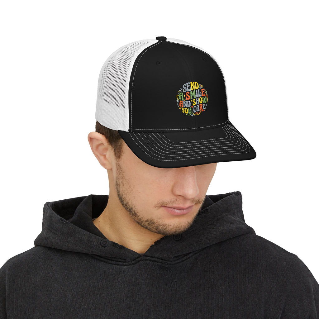 Send a Smile Snapback Trucker Cap