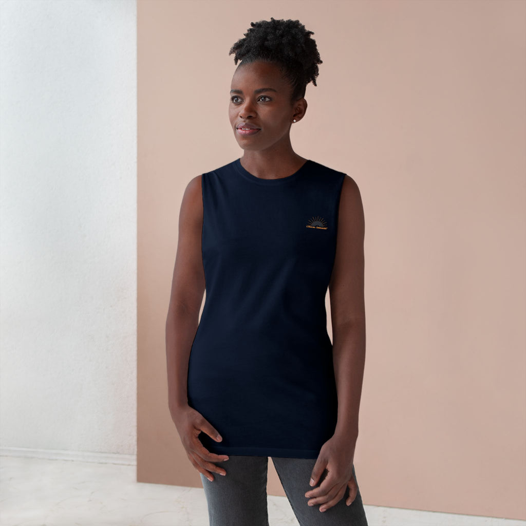 Free Bird Tank Top — 'Fly High Free Bird' Graphic Muscle Tee