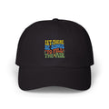 Dad Cap — "Let There Be Songs to Fill the Air" Vintage Floral Embroidered Hat