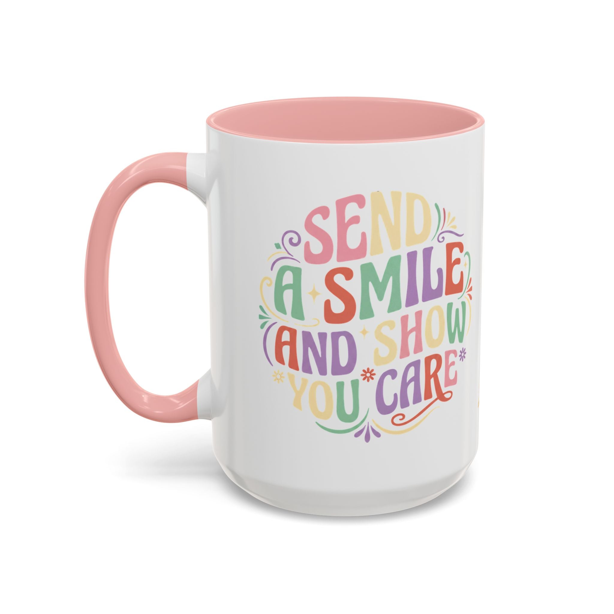 Send a Smile 15oz Accent Mug