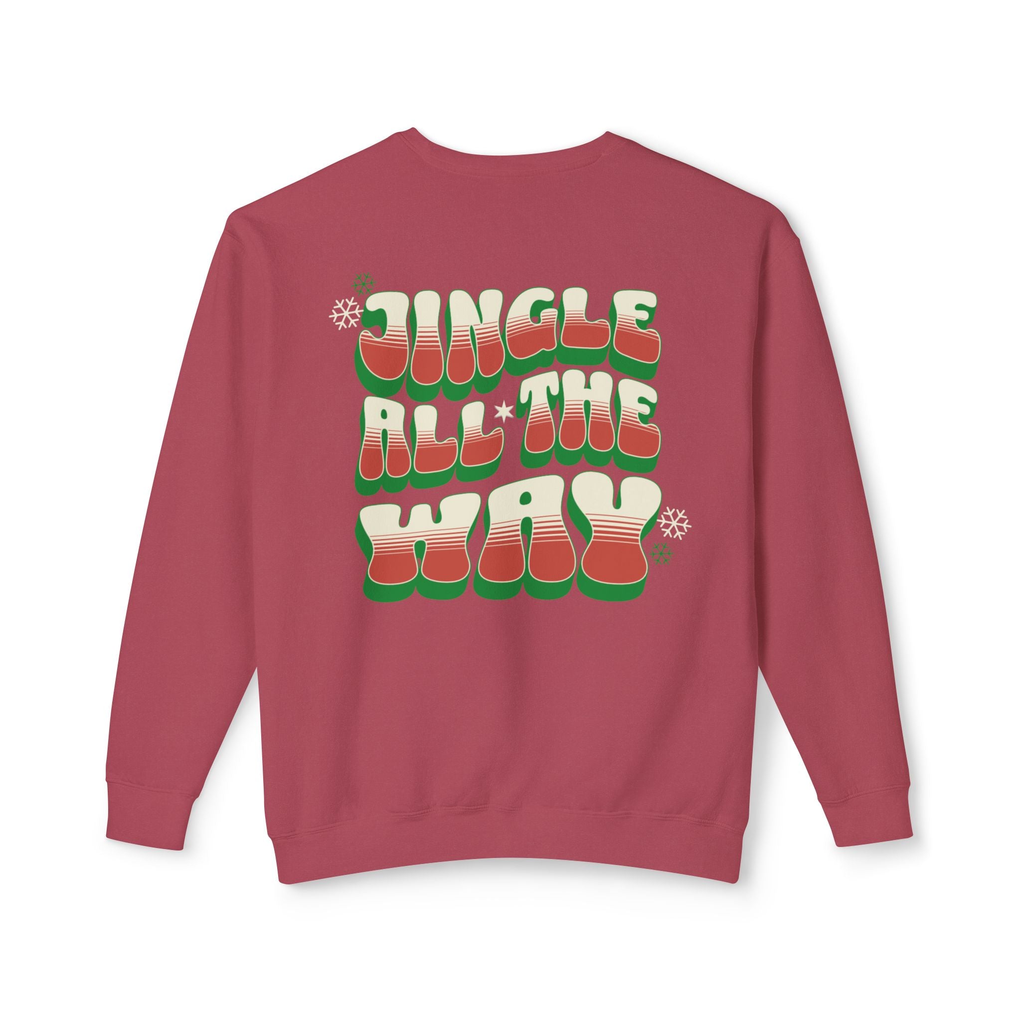 Jingle All The Way Retro Christmas Crewneck