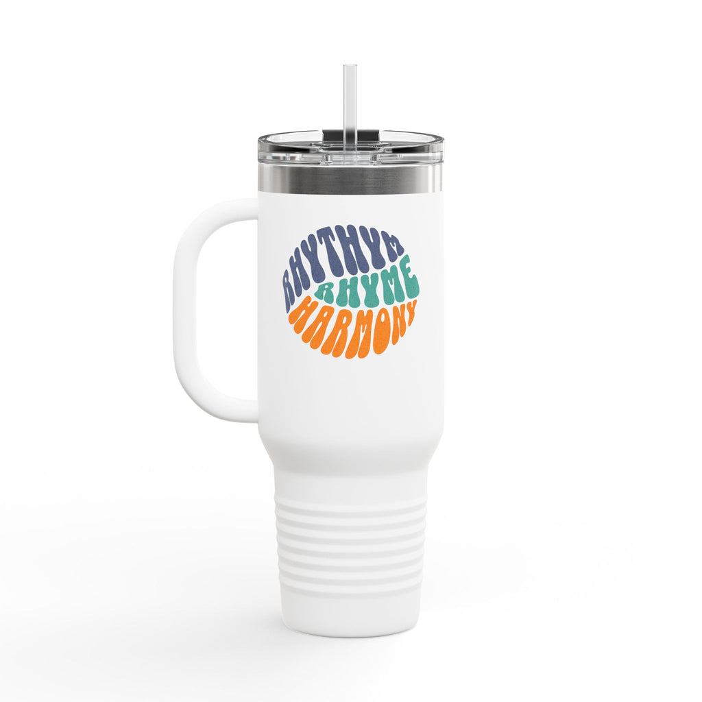 Rhythm, Rhyme & Harmony 40oz Insulated Travel Mug