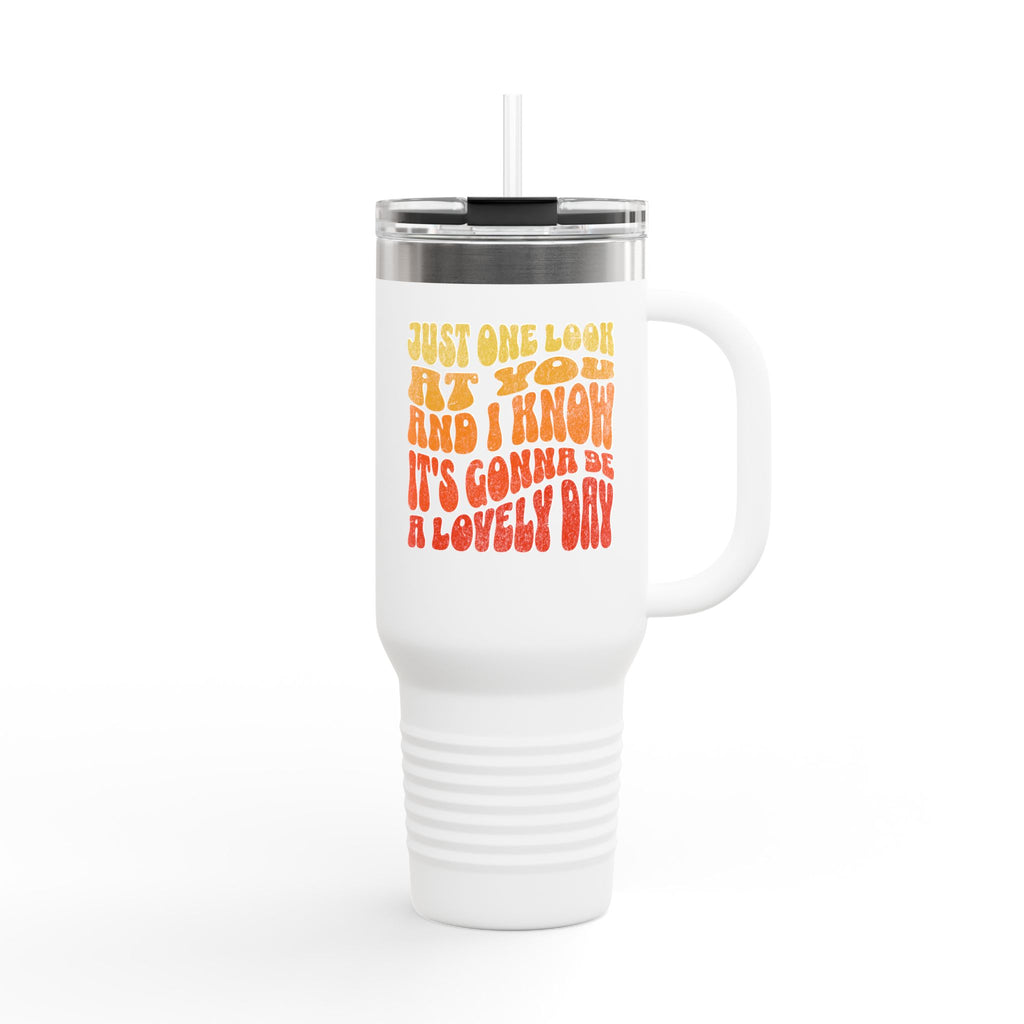 Lovely Day 40oz Insulated Travel Mug