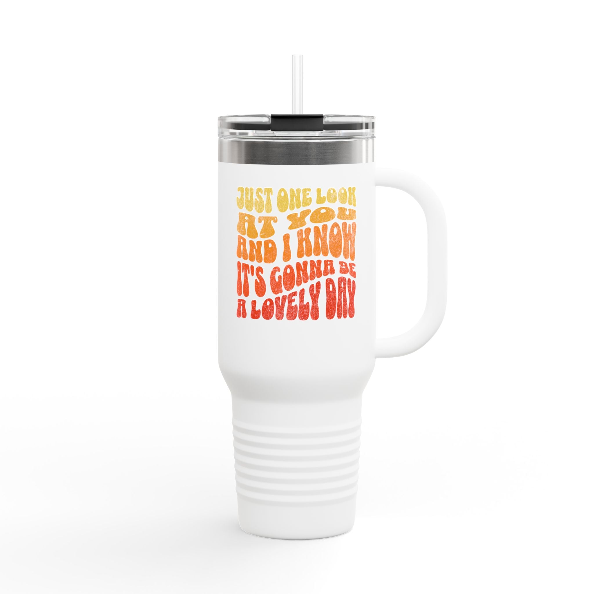 Lovely Day 40oz Insulated Travel Mug