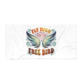 Fly High Free Bird Beach Towel