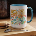 Sunshine Daydream 15oz Accent Mug