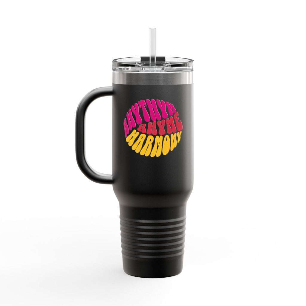 Rhythm, Rhyme & Harmony 40oz Insulated Travel Mug