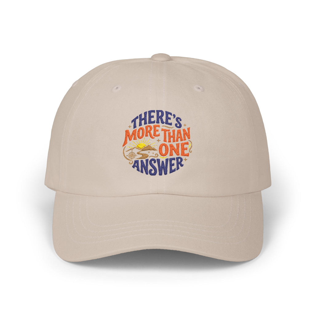 Dad Cap — "There's More Than One Answer" Vintage Guitar Dad Hat